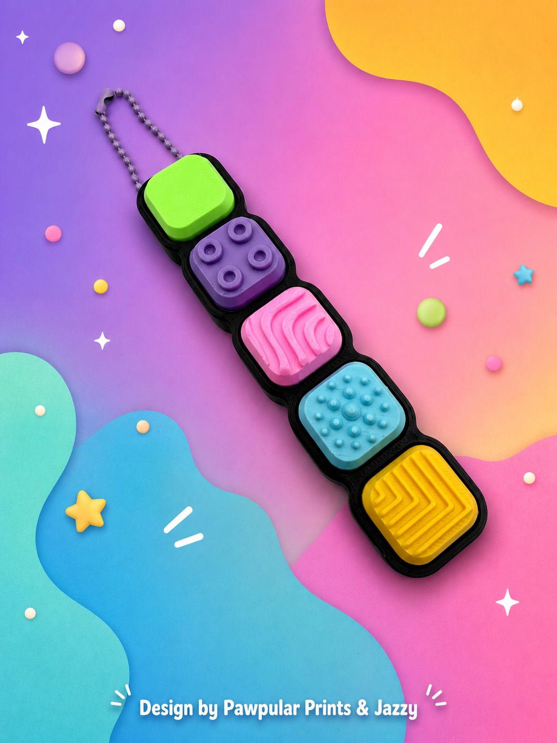 Textured Keyboard 5 Clicker