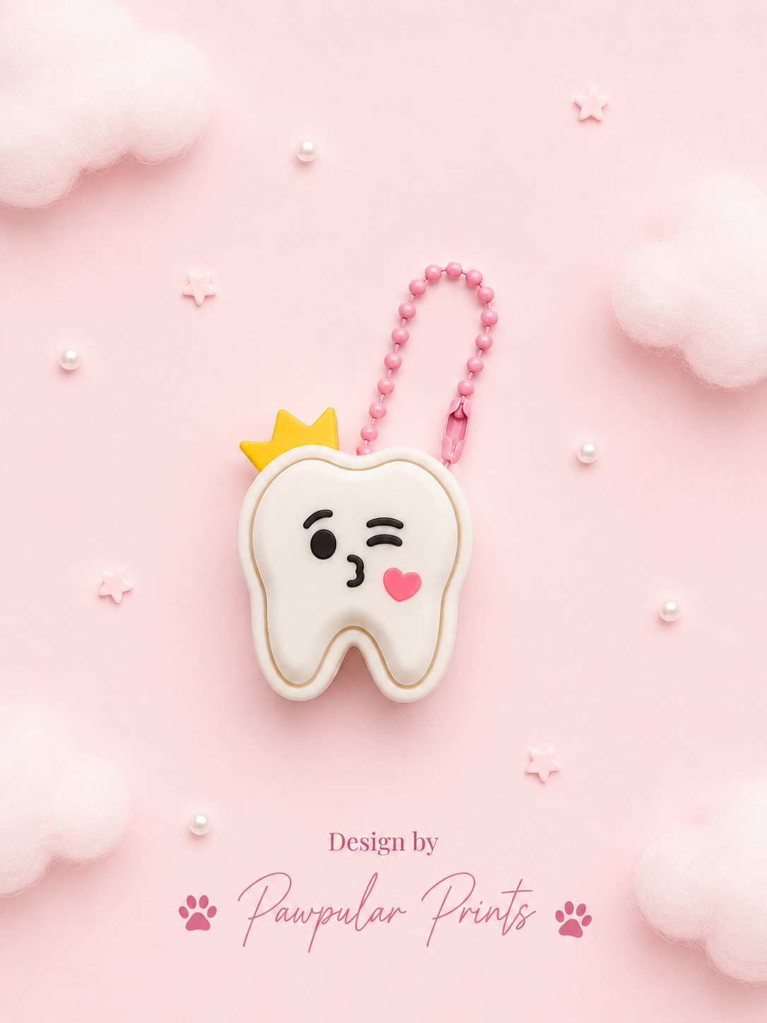 Crown Tooth With A Kiss Clicker