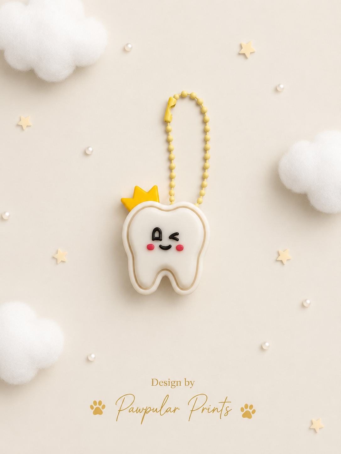Crown Tooth With A Wink Clicker