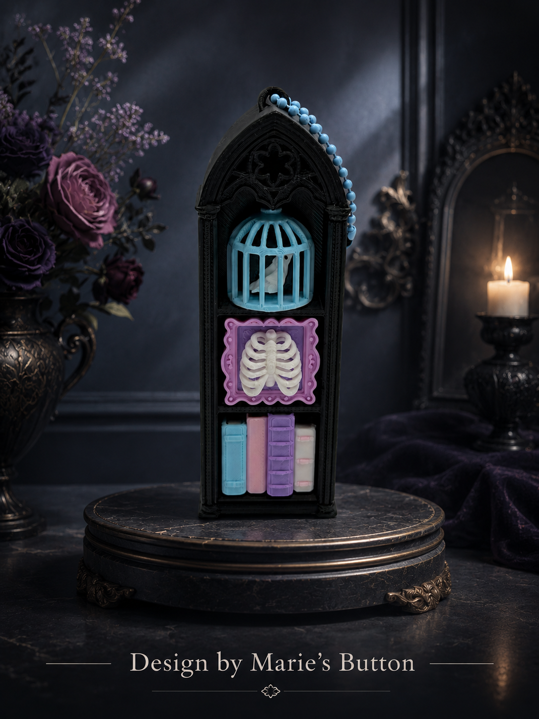 Gothic Bookshelf 3 Clicker