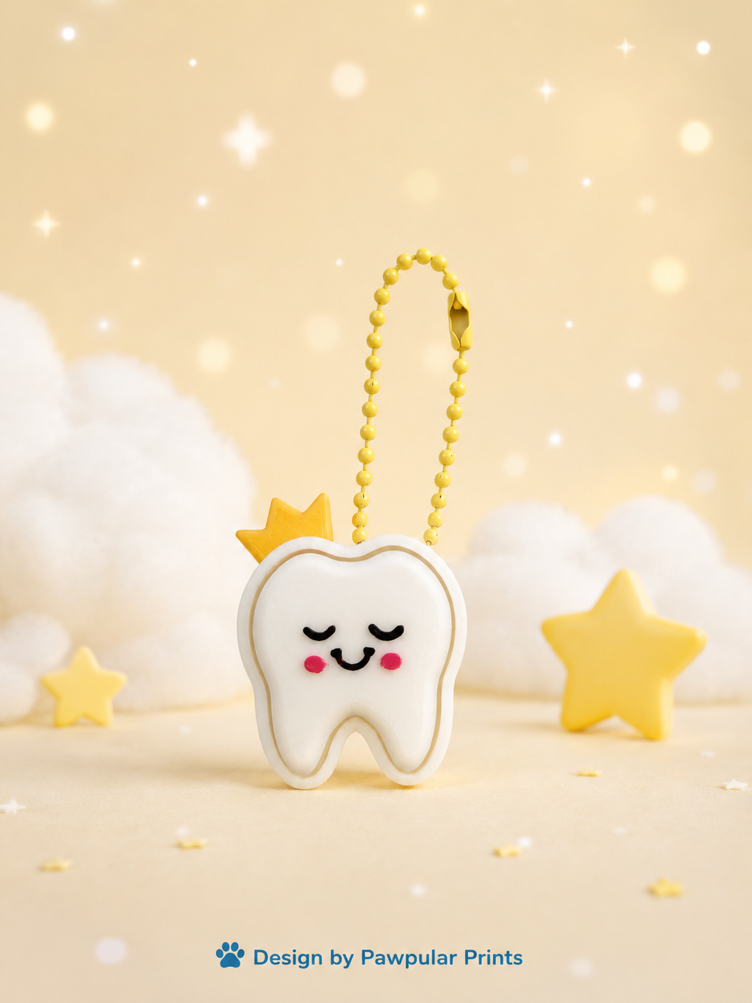 Crown Tooth Clicker With A Smile