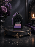 Gothic Bookshelf With Cat Clicker