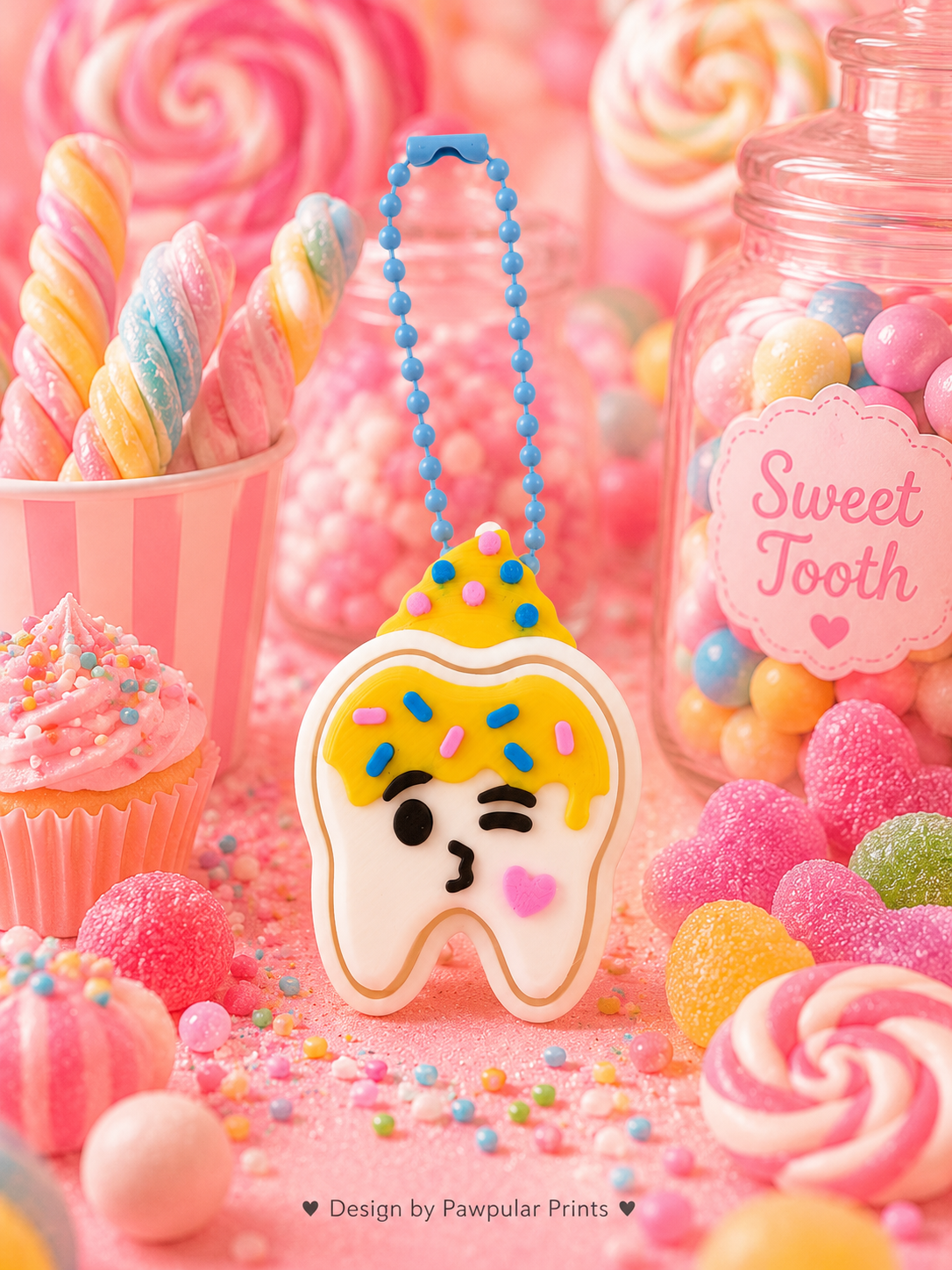 Sweet Tooth With A Kiss Clicker